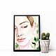 Watercolor portrait of Spring. Pictures. natabold. Online shopping on My Livemaster.  Фото №2