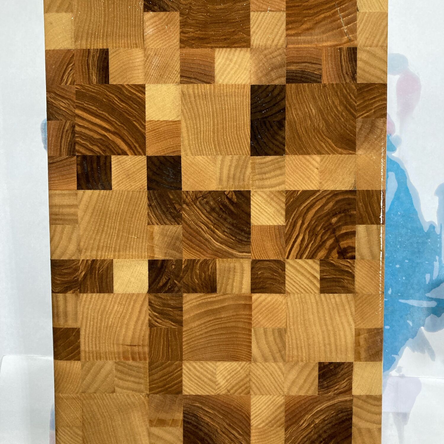 Танцующий комод. Деревянная 3д мозаика. Балансир - луна. Подарок охотнику. Балансировочная доска для детей.