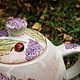 Чайник "Лето". Чайники. Irina Volvach Art Ceramics. Ярмарка Мастеров.  Фото №4