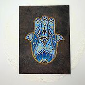 Картины и панно handmade. Livemaster - original item The hand of Fatima mascot. Handmade.