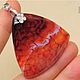 Agate pendant, 925 sterling silver. Pendant. marusy-1 (Marusy-1). My Livemaster. Фото №4