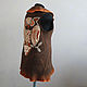 Felted women's vest Enchanted forest. Vests. feltyland. Online shopping on My Livemaster.  Фото №2