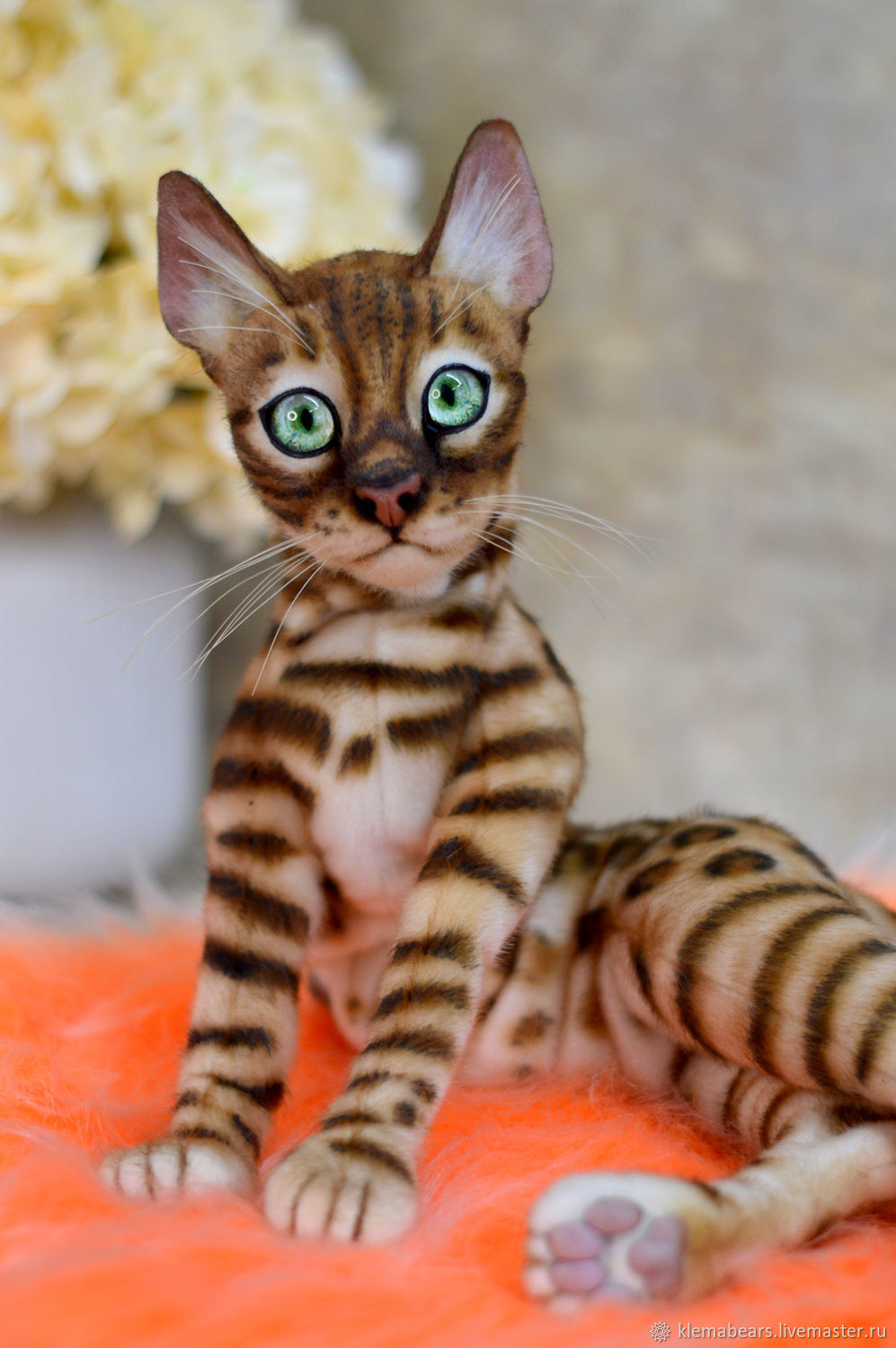 Бенгальский кот в интернет-магазине Ярмарка Мастеров по цене 35000 ...