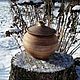 Clay pot ceramic jar pottery jar clay jar ceramic cookie jar, Baking dish, Murmansk,  Фото №1