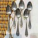 Set of teaspoons (6pcs) Broggi, Italy, XXV (3227), Vintage Cutlery, Tyumen,  Фото №1