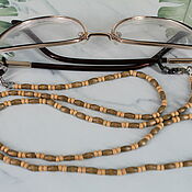 Работы для детей, handmade. Livemaster - original item Eyeglass Holders/ Beads, Cord, Chain. Handmade.