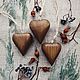 Заказать Декор подвесной "Сердечко среднее". Home_decor_Helga. Ярмарка Мастеров. . Игрушки Фото №3