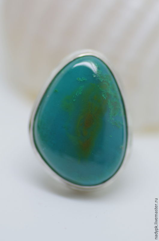 Ring with opal 'Deep blue sea', silver, Rings, Moscow,  Фото №1