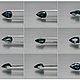  Сапфир двуцветный без облагораживания 1.10 ct. Кабошоны. Звездопад (только натуральные камни). Интернет-магазин Ярмарка Мастеров.  Фото №2