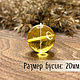 Beads ball 20mm made of natural Baltic amber lemon color. Beads1. LUXAMBER. Online shopping on My Livemaster.  Фото №2