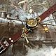 Steampunk wristwatch 'Bathyscaphe Clock' quartz. Watches. Neformal-World. Online shopping on My Livemaster.  Фото №2