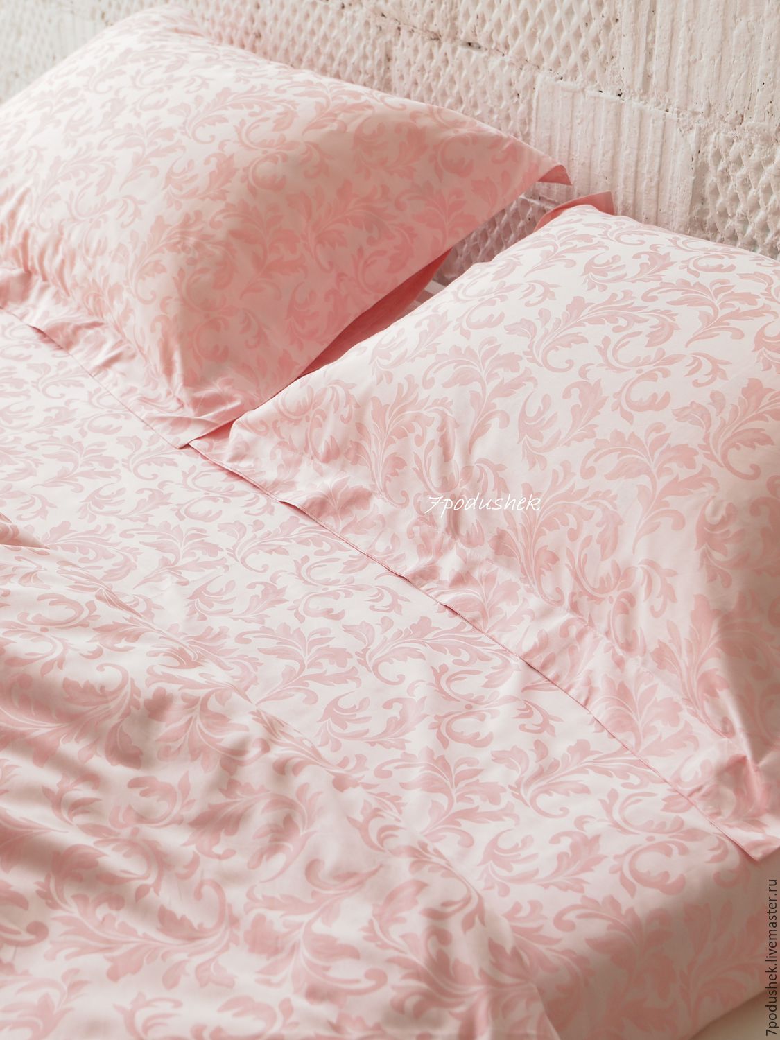 Tencel Lyocell Bedding Pink Duvet Cover Bedding Set Eco Friendly