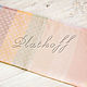 Order Pink handkerchief fabric multicolour Gucci Monogram. Platkoffcom. Livemaster. . Shawls1 Фото №3