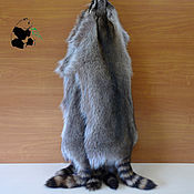 Материалы для творчества handmade. Livemaster - original item Fur raccoon. Tanned fur pelts. Natural color. Handmade.