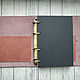 A5 leather notebook in hardcover. Notebooks. AM.Masterskaya (am-masterskaya). Online shopping on My Livemaster.  Фото №2