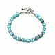 Turquoise bracelet 'Turquoise' natural turquoise bracelet for women. Bead bracelet. Irina Moro. Online shopping on My Livemaster.  Фото №2