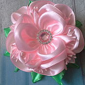 Работы для детей, handmade. Livemaster - original item Elegant pink rubber bands-flowers. Handmade.