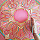  Mandala on a large canvas. Pictures. veronika-suvorova-art. My Livemaster. Фото №4