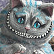 Чеширский кот. Cheshire Cat. Мягкие игрушки. Юлия Волкк. Интернет-магазин Ярмарка Мастеров.  Фото №2