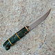 Knife 'Hauki-3' Finca 95h18 stab.karelka. Knives. Artesaos e Fortuna. Online shopping on My Livemaster.  Фото №2