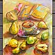 Order Oil painting 'Tea for a book in the pear season'»,60-50. Zhanne Shepetova. Livemaster. . Pictures Фото №3