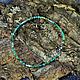 Natural turquoise bracelet with magnetic lock. Bead bracelet. kvk1. My Livemaster. Фото №4