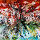 Abstract tree painting colorful abstract art forest landscape, Pictures, St. Petersburg,  Фото №1
