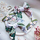 Mini Bows and 2 hairpins 'Cotton and lace', Hairpins, Fryazino,  Фото №1