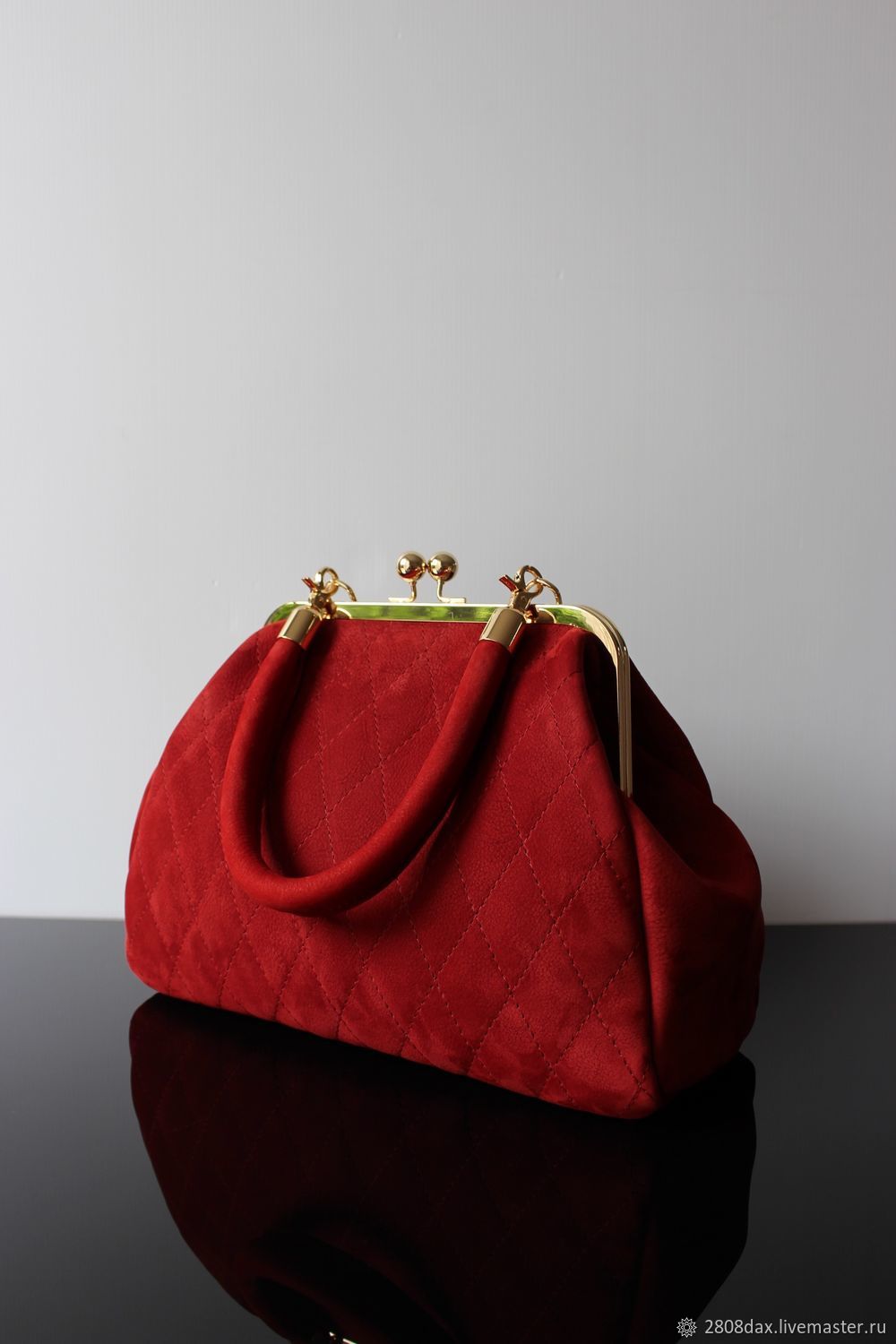 Dark Red Suede Handbag Quilted Online On Livemaster With Dark Red Suede Handbag Quilted Olga Sluxurycreation