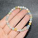 Natural Beryl morganite with a delicate cut bracelet. Bead bracelet. naturalkavni. Online shopping on My Livemaster.  Фото №2