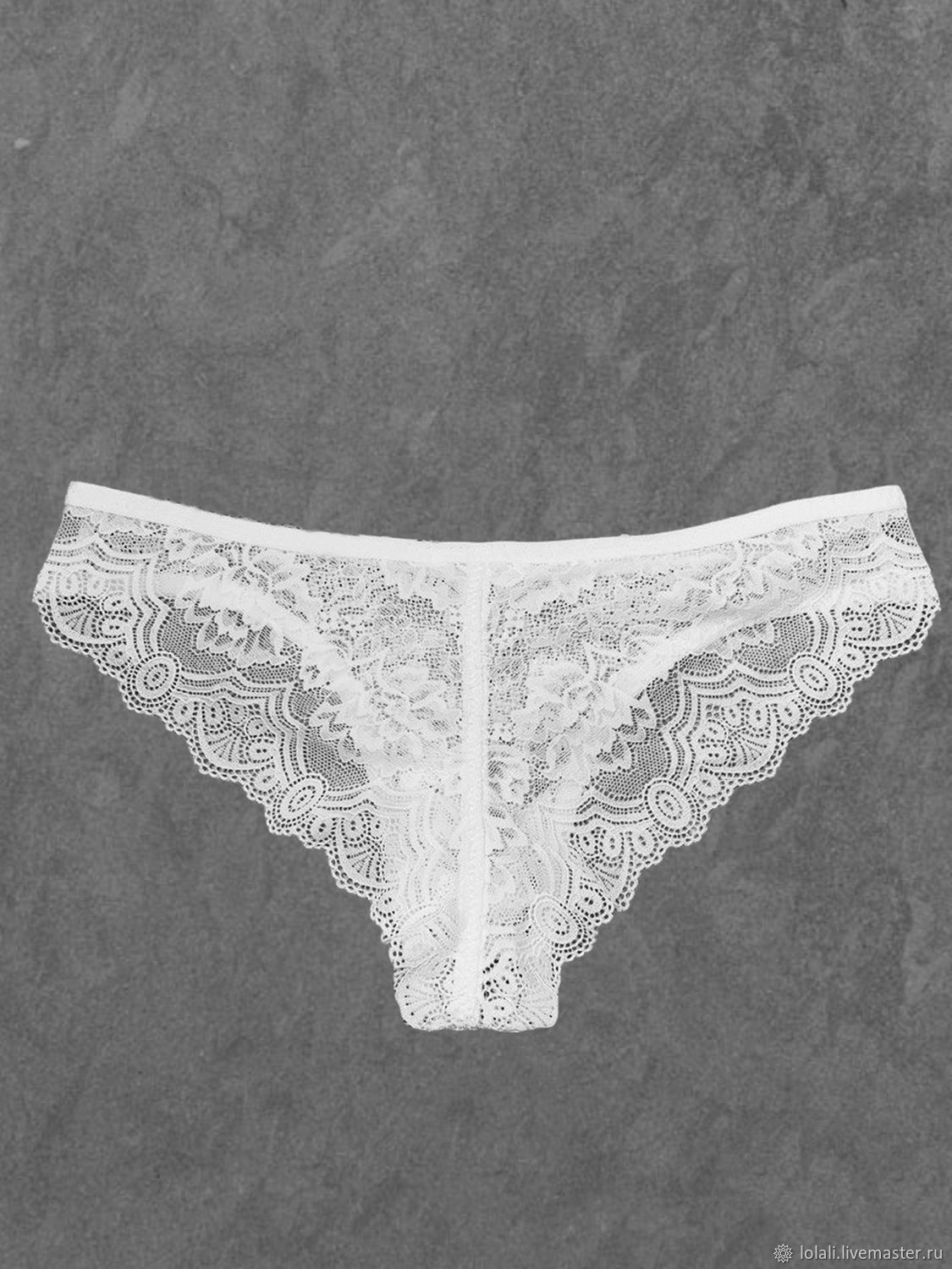 Ақ колготки мен трусики фотосы