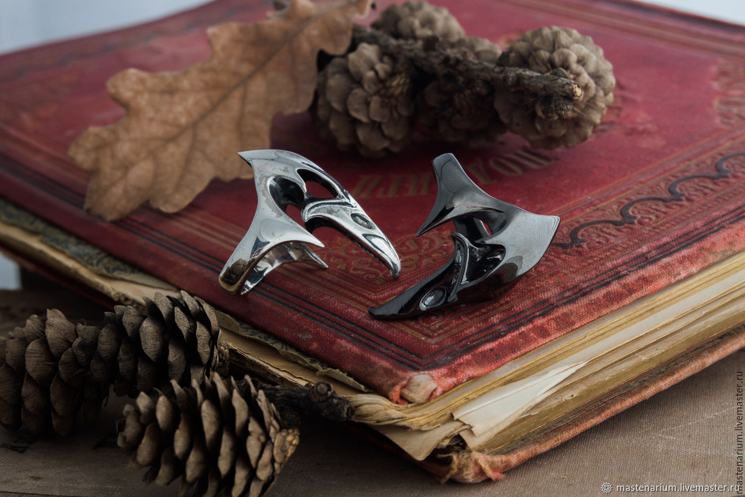 Crow&apos;s <b>Skull</b>. gothic ring. bronze silver. под заказ в интернет-магазин...