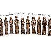 Подарки к праздникам handmade. Livemaster - original item Idols of Slavic Gods made of stone. Pantheon of Gods 10 pieces. Art.70014. Handmade.