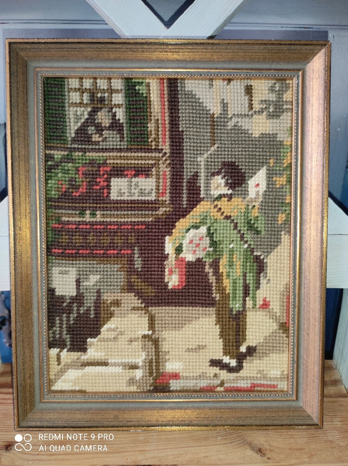 Винтаж: Гобелен, картина вышитая Германия купить в интернет-магазине ...