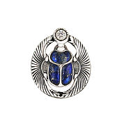 Украшения handmade. Livemaster - original item Ring: Silver ring Lapis lazuli zircon. Handmade.