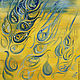 Melody of the night ears, yellow-blue oil painting. Pictures. Belasla. Online shopping on My Livemaster.  Фото №2