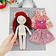 Кукла вязаная с набором одежды. Игровая кукла. Амигуруми куклы и игрушки. Marishka_Toys. Ярмарка Мастеров.  Фото №4