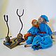  Двое. Интерьерная кукла. VA Dolls. Интернет-магазин Ярмарка Мастеров.  Фото №2