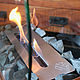 Bio fireplace outdoor Lounge oak 'Old oak'. Fireplaces. Woodkamin - wood fireplaces. Online shopping on My Livemaster.  Фото №2