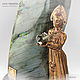 Bronze Mistress of Copper Mountain and her assistant with labradorite, Figurines, Moscow,  Фото №1