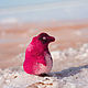 felt toy: Pink penguin. Felted Toy. Prazukina_Dream. My Livemaster. Фото №4