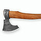 The handmade Carbon + HVG steel ax. Souvenir weapon. masterklinkov. Online shopping on My Livemaster.  Фото №2
