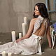Long Lace Bridal Nightgown With Open Back F5(Lingerie, Nightdress), Nightdress, Kiev,  Фото №1