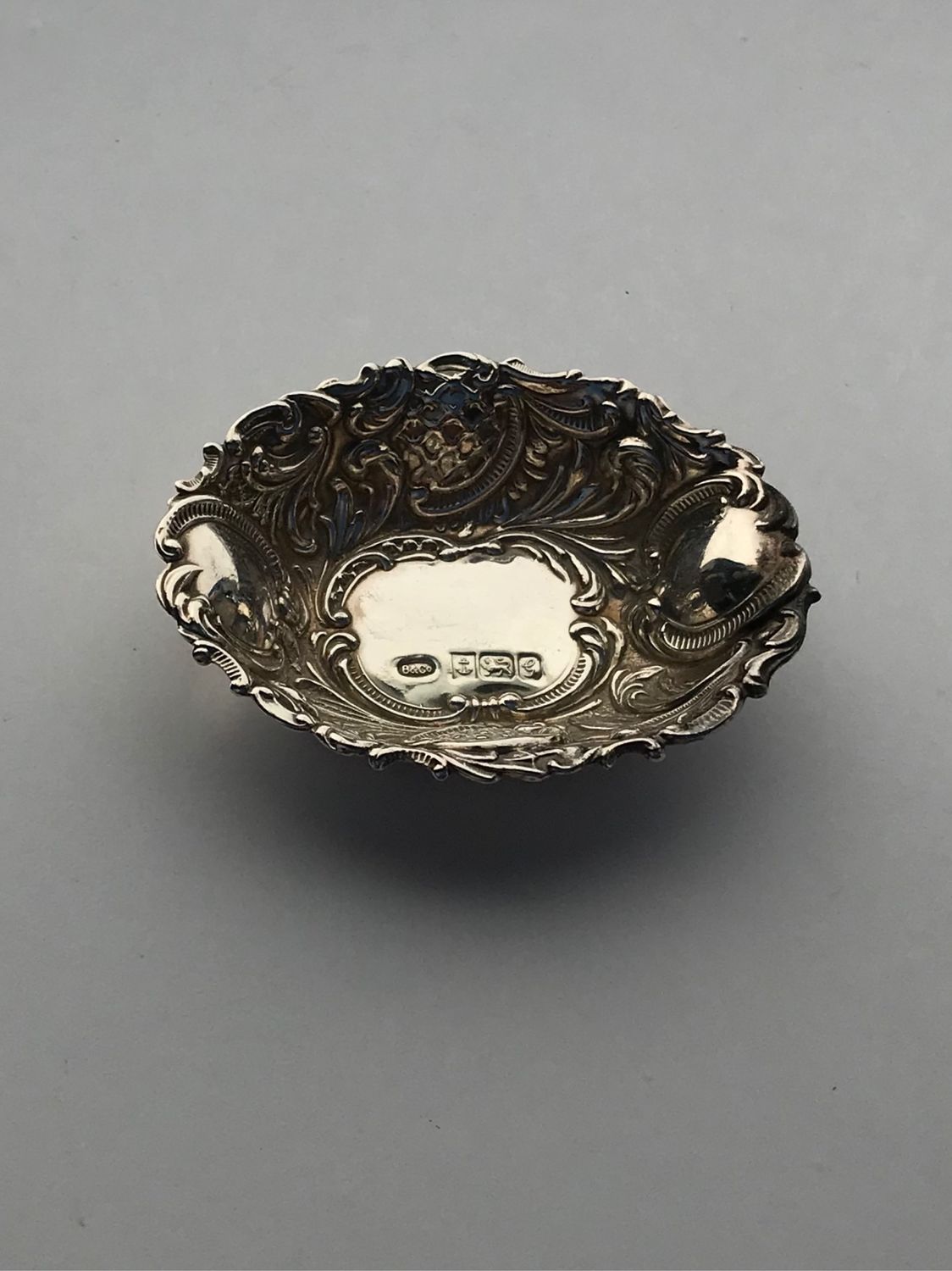 Винтаж: Антикварная серебряная кокильница, Англия купить в интернет ...