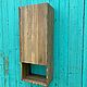 Подвесной пенал из лиственницы в ванную. Мебель для ванной. Мастерская Wooden Lion/Мебель для ванной/89995455929. Интернет-магазин Ярмарка Мастеров.  Фото №2