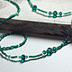 Order Copy of Copy of Copy of Beaded Keychain BK1450736. Kroshka Bizhu. Livemaster. . Chain for glasses Фото №3