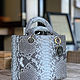 Elegant bag made of Python skin. Classic Bag. exotiqpython. Online shopping on My Livemaster.  Фото №2