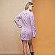 Order Lavender knitted dress. SHAPAR - knitting clothes. Livemaster. . Dresses Фото №3