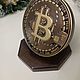 Bitcoin (Биткоин), Сувенирные монеты, Ростов-на-Дону,  Фото №1