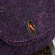 Bags: Bag felted Blueberry flavor, Classic Bag, Dnepropetrovsk,  Фото №1